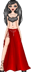 I really like her. I like pixel shading, but i cant pixel shade black hair for the life of me so i had fun using my psp tools on her hair. I like her though :)