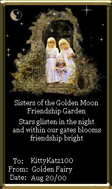 Thanks Golden Fairy!