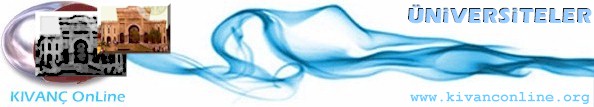 <.:::KIVAN� OnLine:::.> - YABANCI �NiVERSiTELER