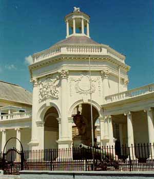 Rodney's Memorial in Spanish Town.  Click to hear Jamaica's National Anthem