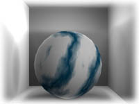 Ok, so its not great, but a sphere inside a box using overcaster