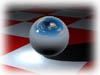 reflective sphere - Using the above refgen image