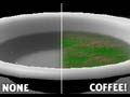 Making soup with coffee!