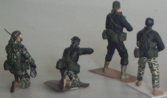 Dragon Models MACV-SOG Figuren Set - 4 Figuren Militär Modellbau