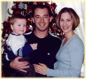 Gavin, Johnnie, and Kim (Christmas 2002)