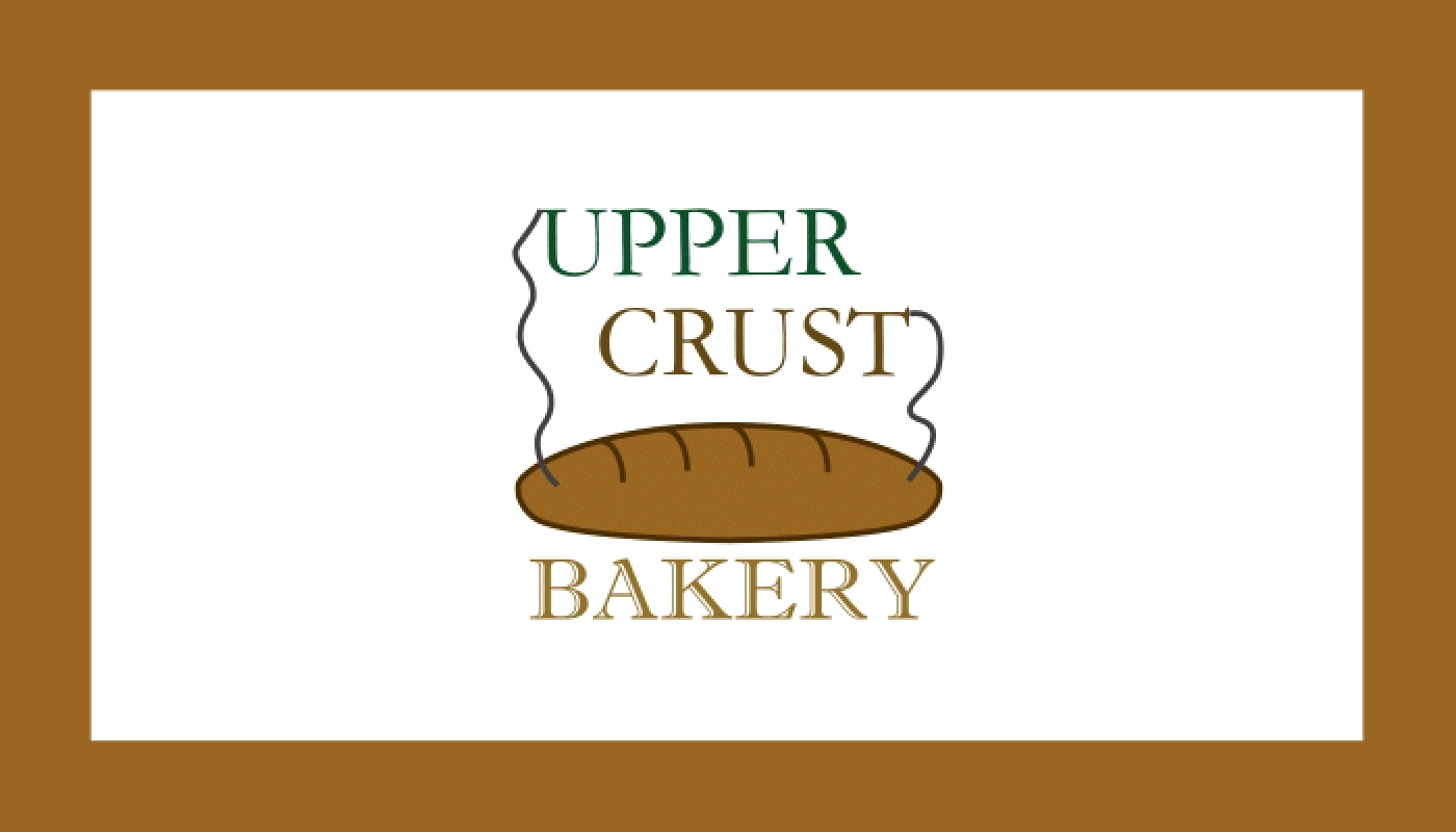 Upper Crust Bakery Business Card 2