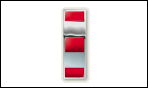 CW4, 3 red squares on a silver bar.