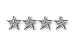 GEN, 4 silver stars.