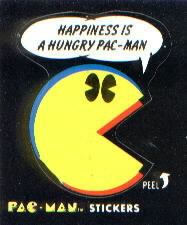 Happiness is a hungry Pac-Man
