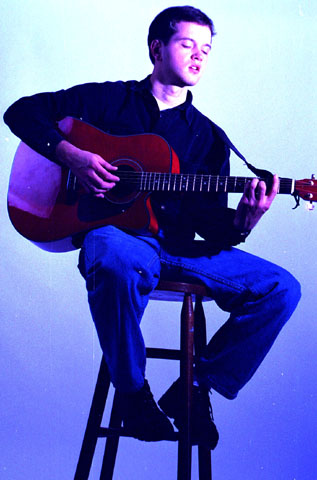 Kevin in blue