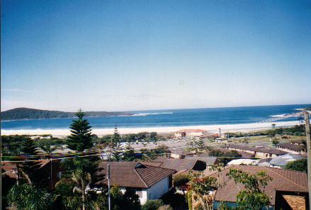 This Is The Veiw Of Fingal Beach From K.J's Retreat 