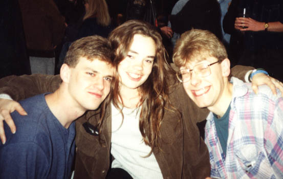 Pete, Gus and Stu at the Megagig, 1994