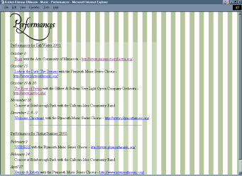screen capture - exercise in patience