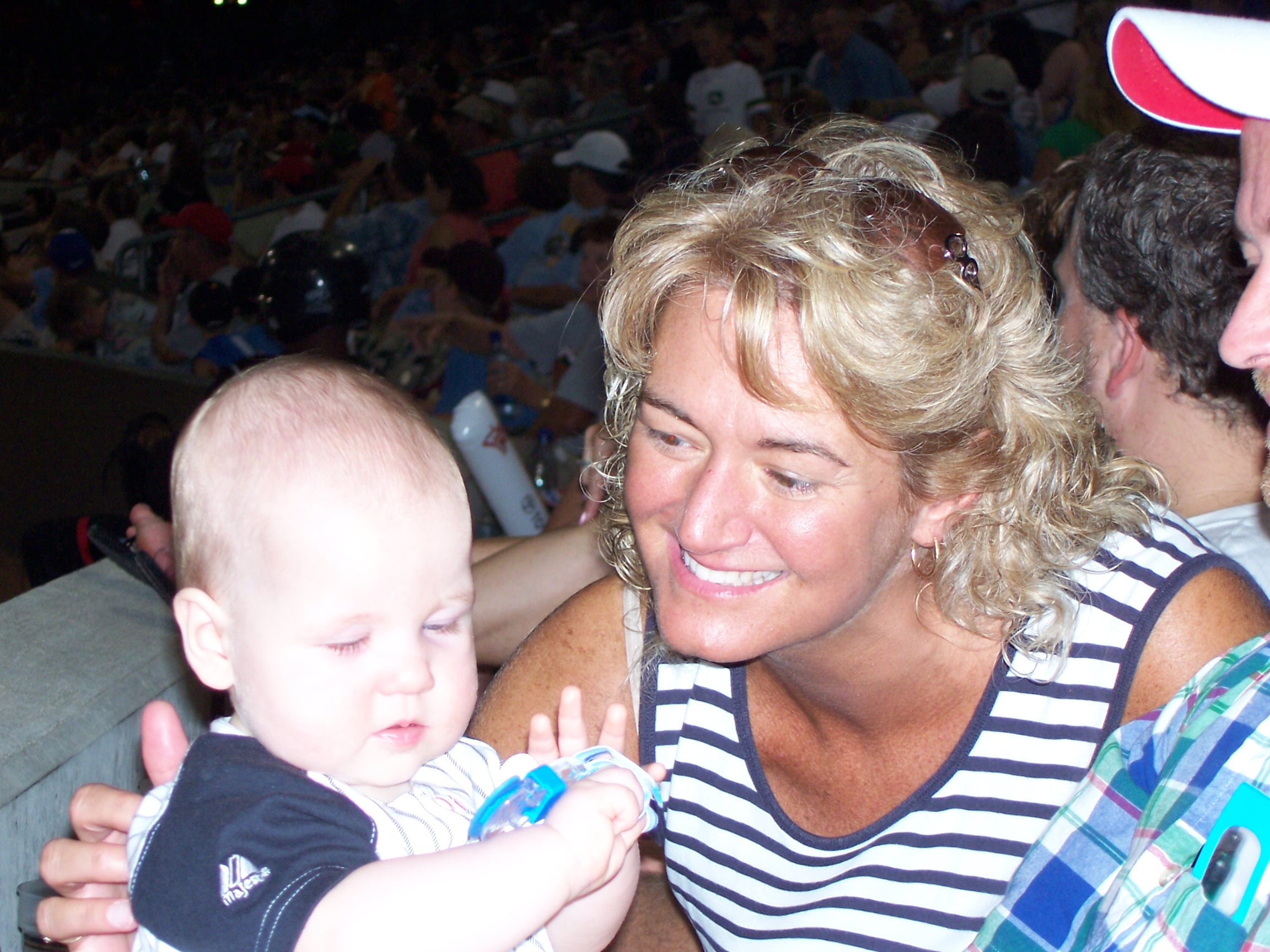 Jonna at the T-bones game