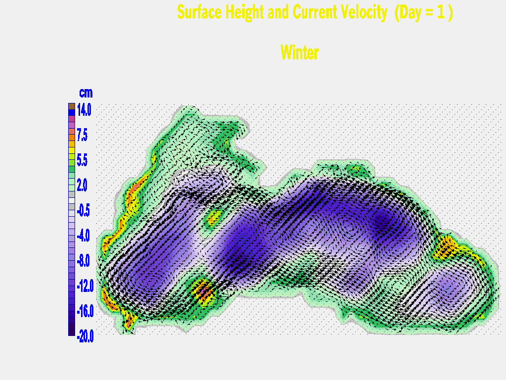 Numerical Height and Surface Velocity