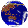 The revolving globe