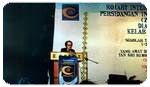 Speeches hour by the Past District Governor