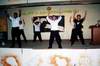 The Haka dance's performance by our 'All Black' team!