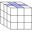 Cube with all edge pieces in correct positions, but maybe not rotated correctly.