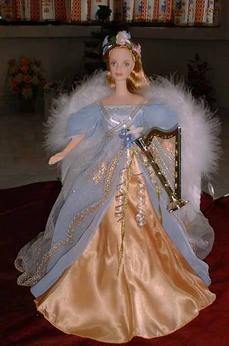 Harpist angel best sale barbie