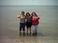 This is Kelly, me and Emilie at one of the beaches in Delaware