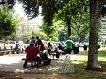 People play chess every day in Dupont Circle