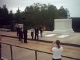 Our delegates do the wreathlaying thing at the Tomb of the Unkowns