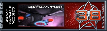 USS William F Halsey Official Banner