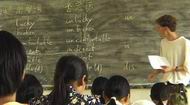 Eckart is teaching English...