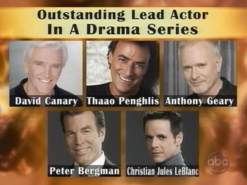 Outstanding Lead Actor Nominees