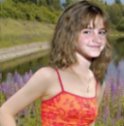 Hermione Orange Bikini