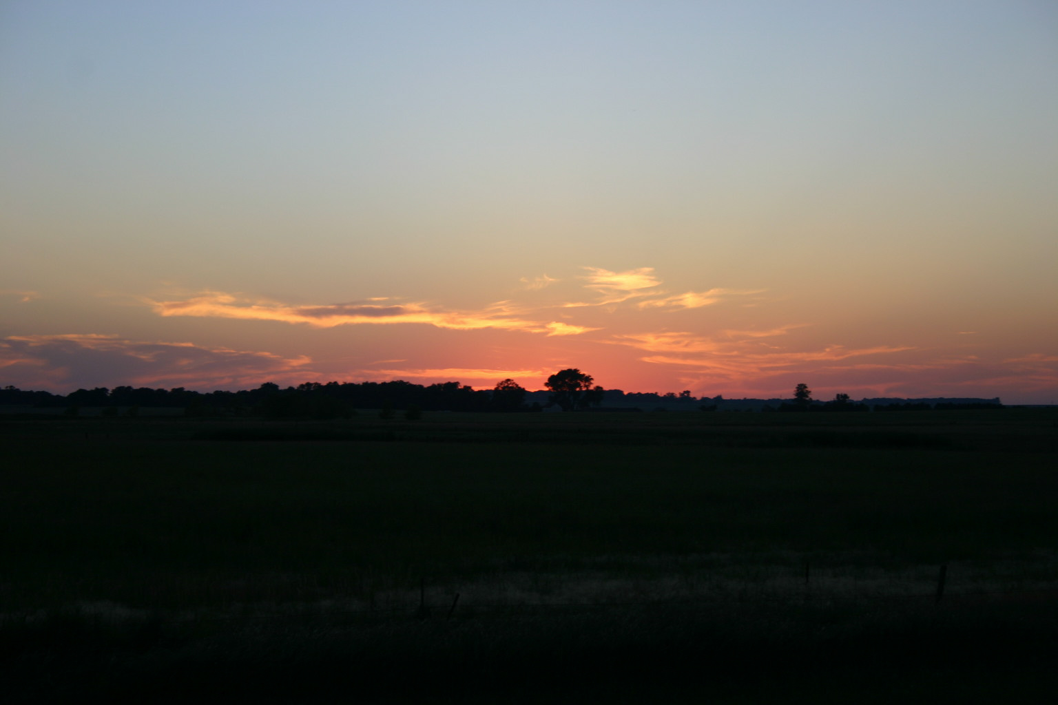 This photo was taken near Aurora, SD in late July of 2005.
