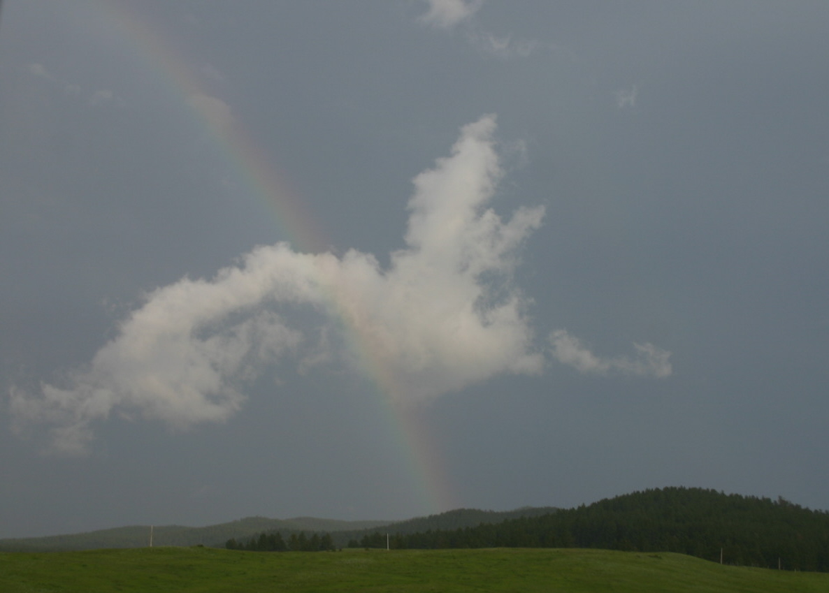 This photo was taken near Mystic, South Dakota after a brief rain storm.