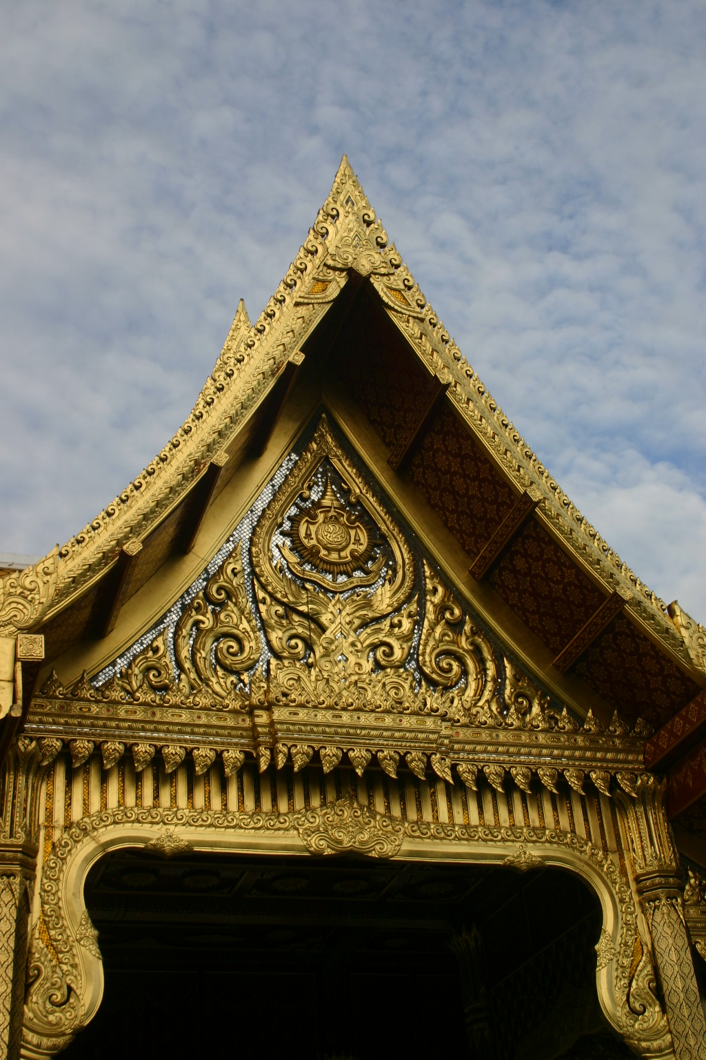 This Thai style pagoda can be found in the Olbrich Botannical Gardens in Madison, WI.