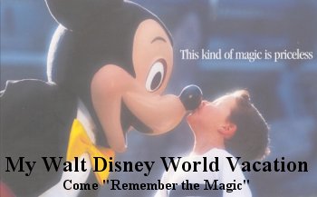 My Walt Disney World Vacation!