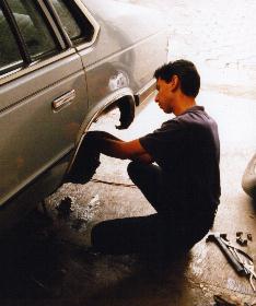 Dodge Dart 1989, Ajuste de frenos