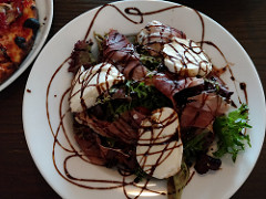 A delicious mozza salad
