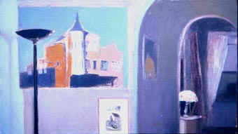 Oil Painting "Small Interior"