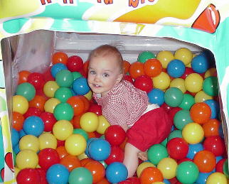 Leah in her Balls