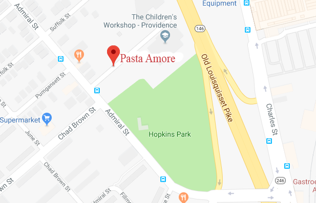 Pasta Amore Location