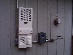 Trace ST2500 in place and ready to run.&nbsp; PG&E disconnect ready to use!
