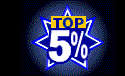 Top 5% of the Web