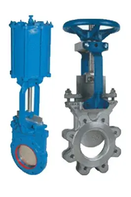 Actuation and Modulating Type Knife Edge Gate Valve