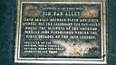 Tin Pan Alley Plaque