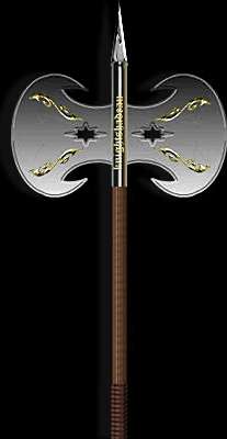 BATTLE AXE DOUBLE BLADE