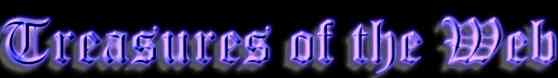 Treasures of the Web header text by Imaginattic