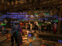 dancing on the bar