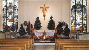 Altar at Our Lady of Fatima, Church