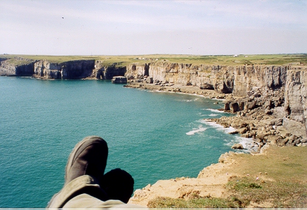Near St. Govan's Head