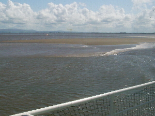 Waiting to board